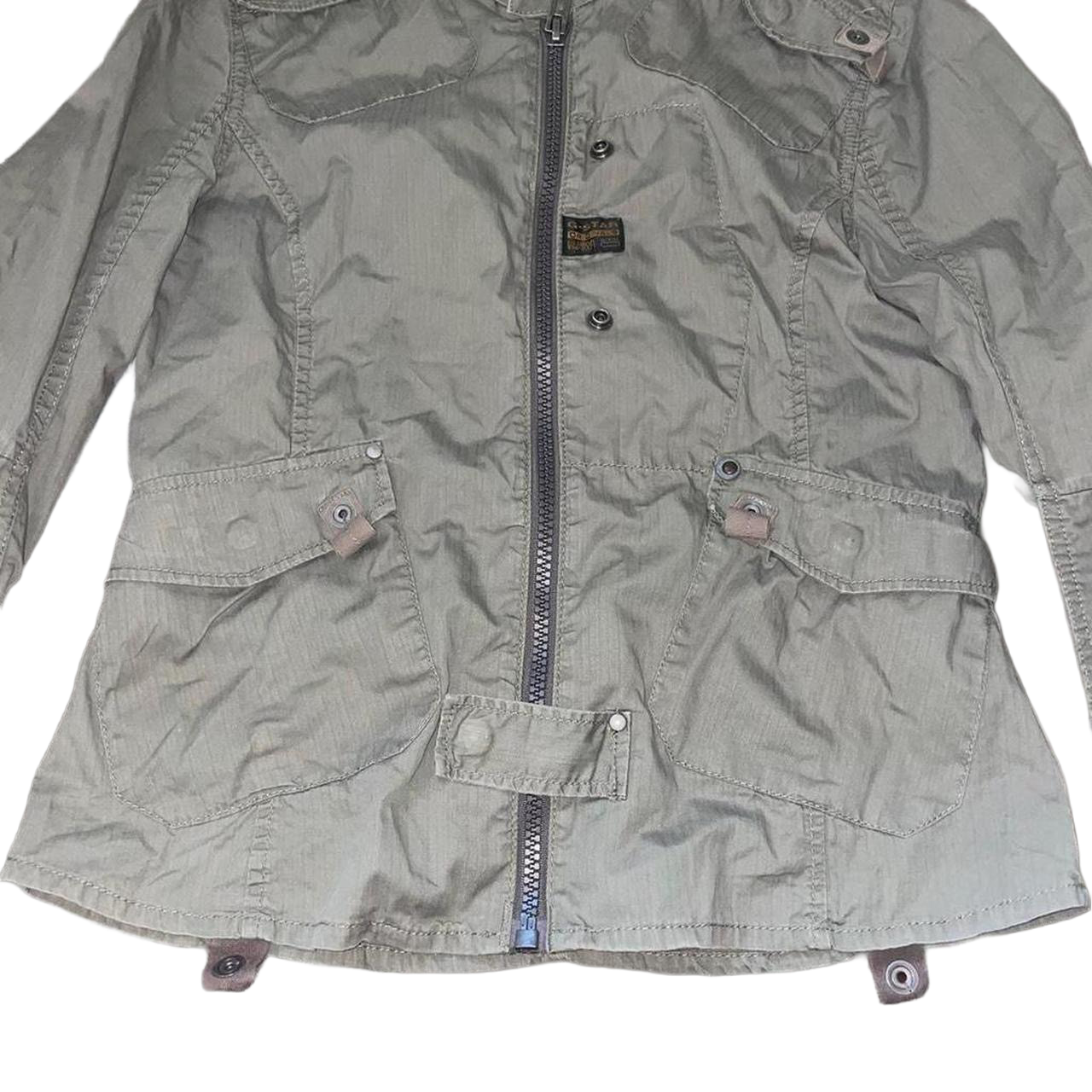 G-Star army green utility jacket