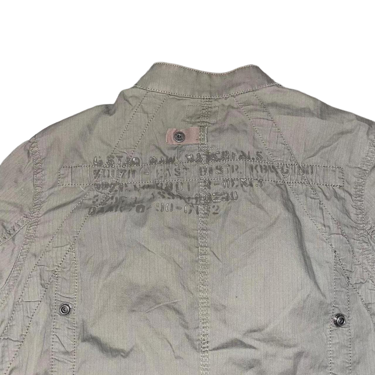 G-Star army green utility jacket