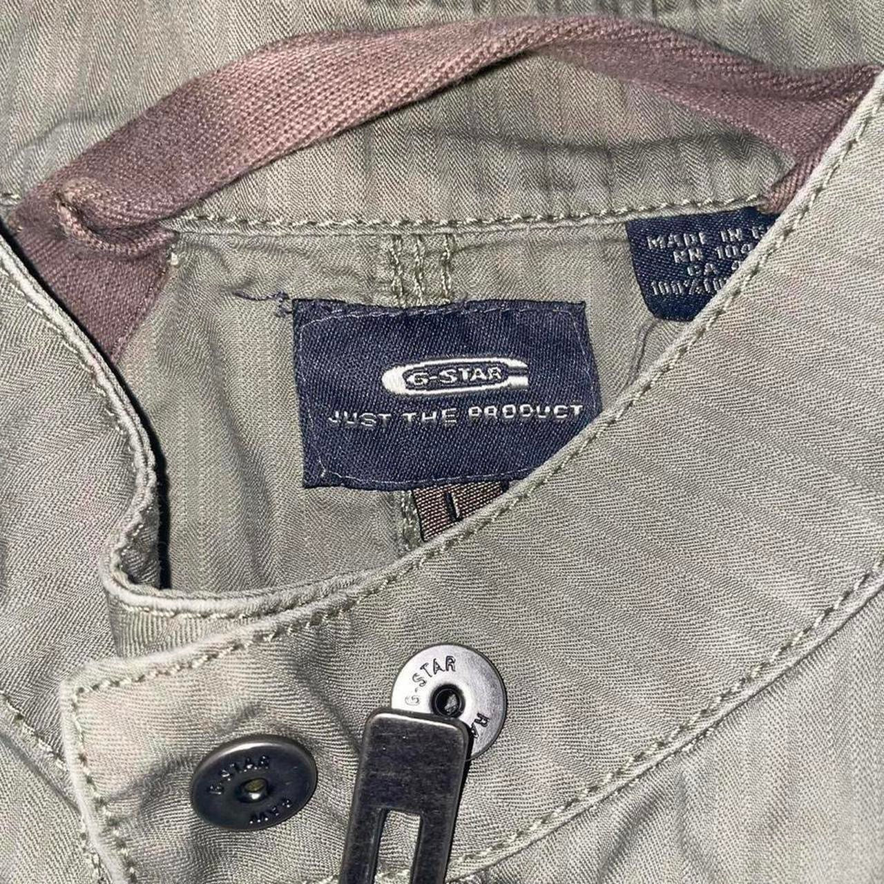 G-Star army green utility jacket