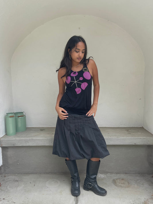 Custo Barcelona black spot graphic cami