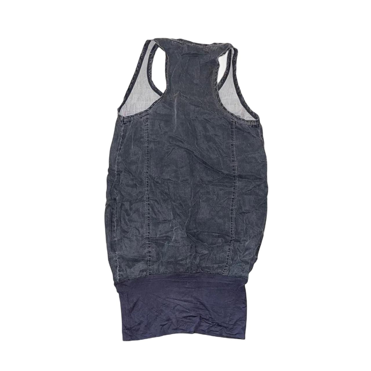 Miss Sixty dark gray avant garde bubble midi dress