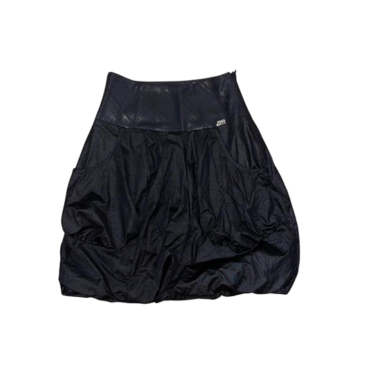 Miss Sixty black bubble midi skirt
