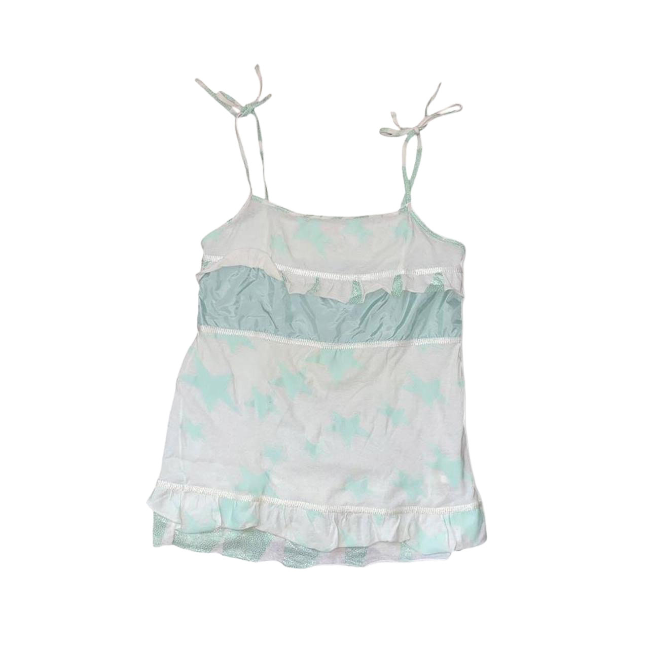Custo Barcelona mint star graphic cami