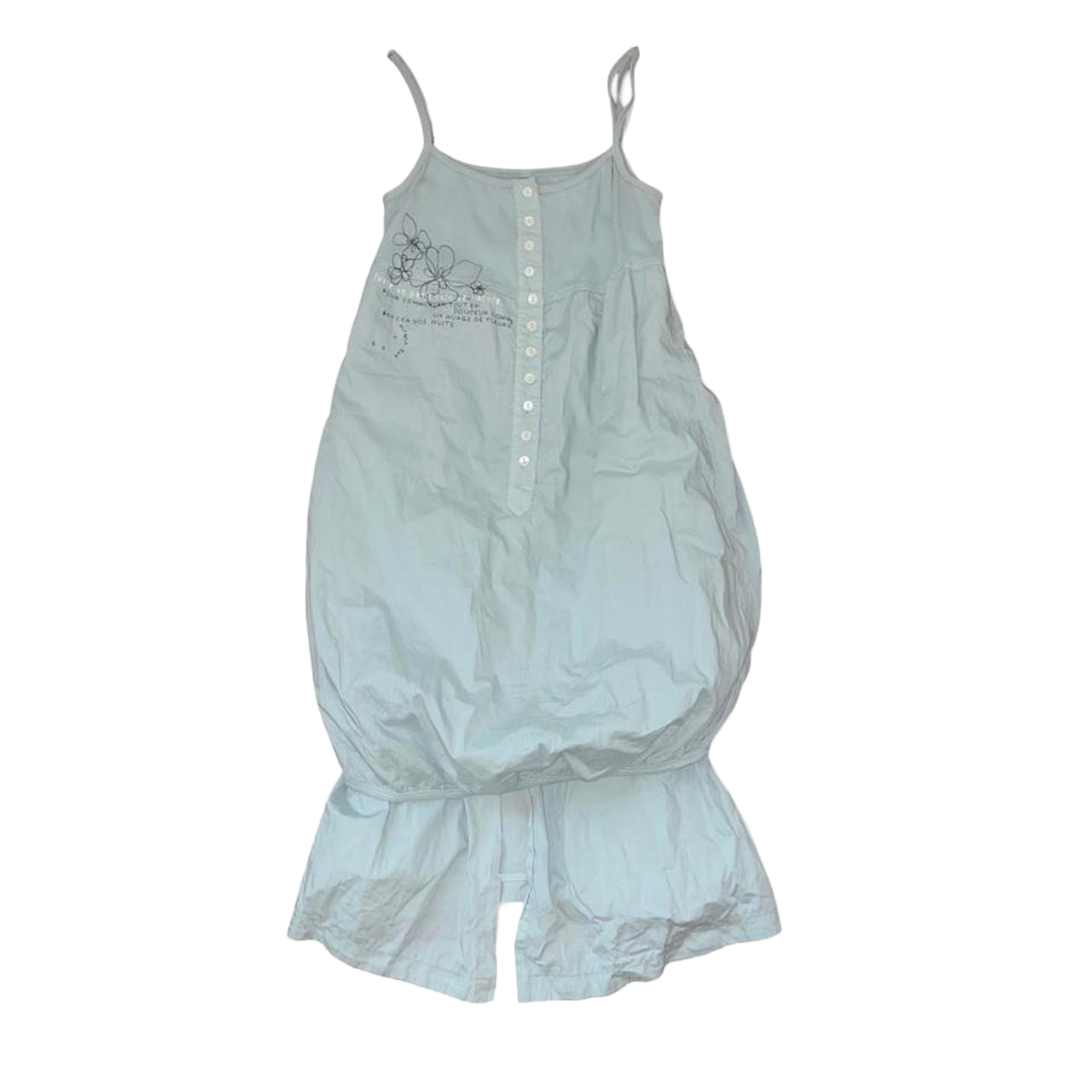 Cop. Copine mint bubble graphic midi dress