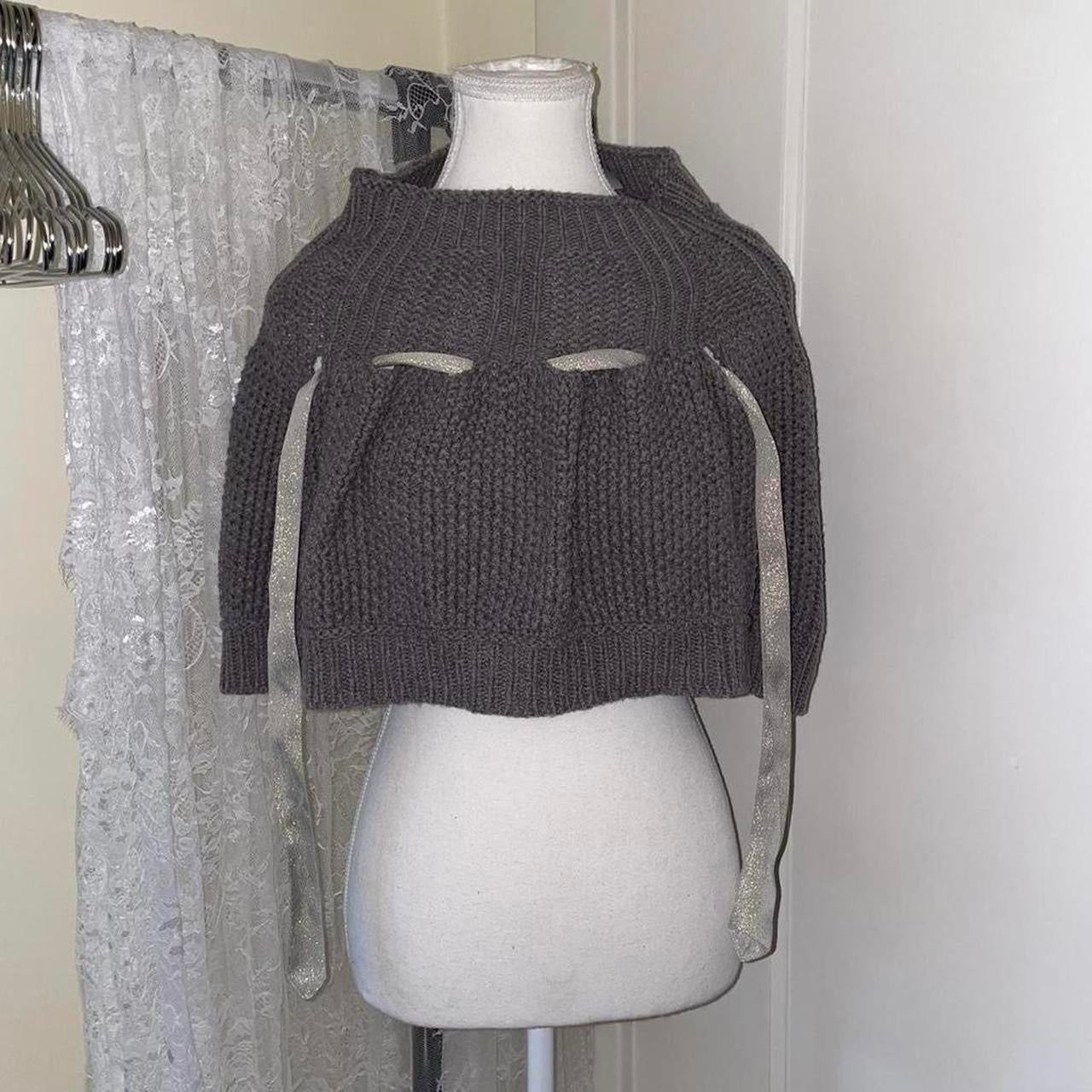 Cop. Copine gray poncho