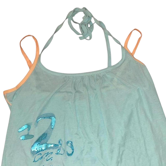 Cop. Copine light blue graphic cami