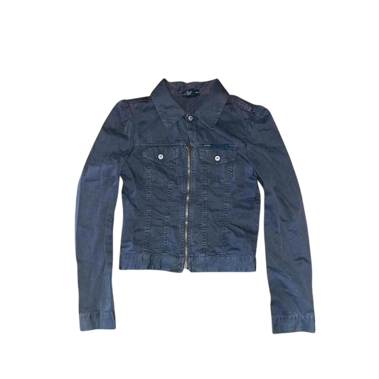 Diesel dark gray zip up jacket
