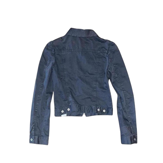 Diesel dark gray zip up jacket
