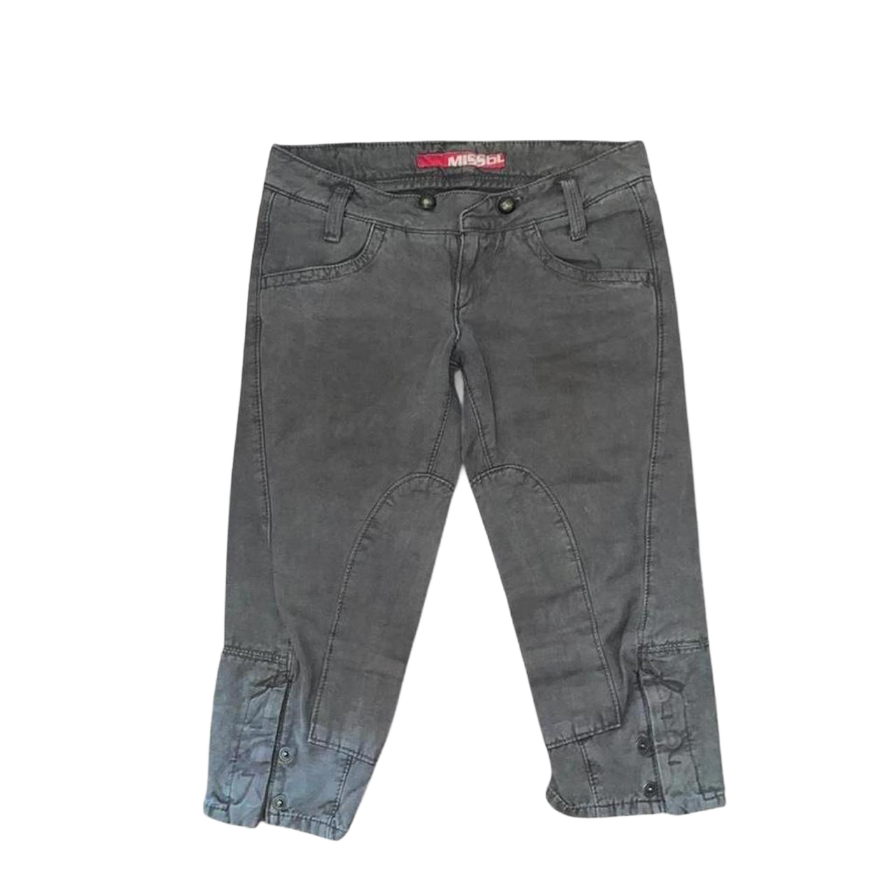Miss Sixty brown utility capris