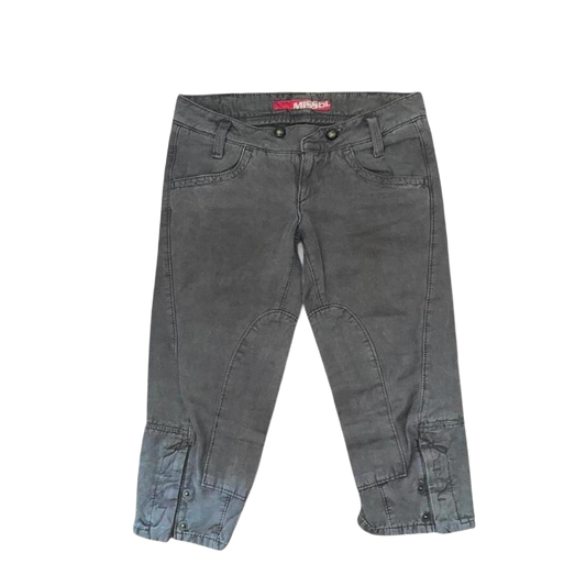 Miss Sixty brown utility capris