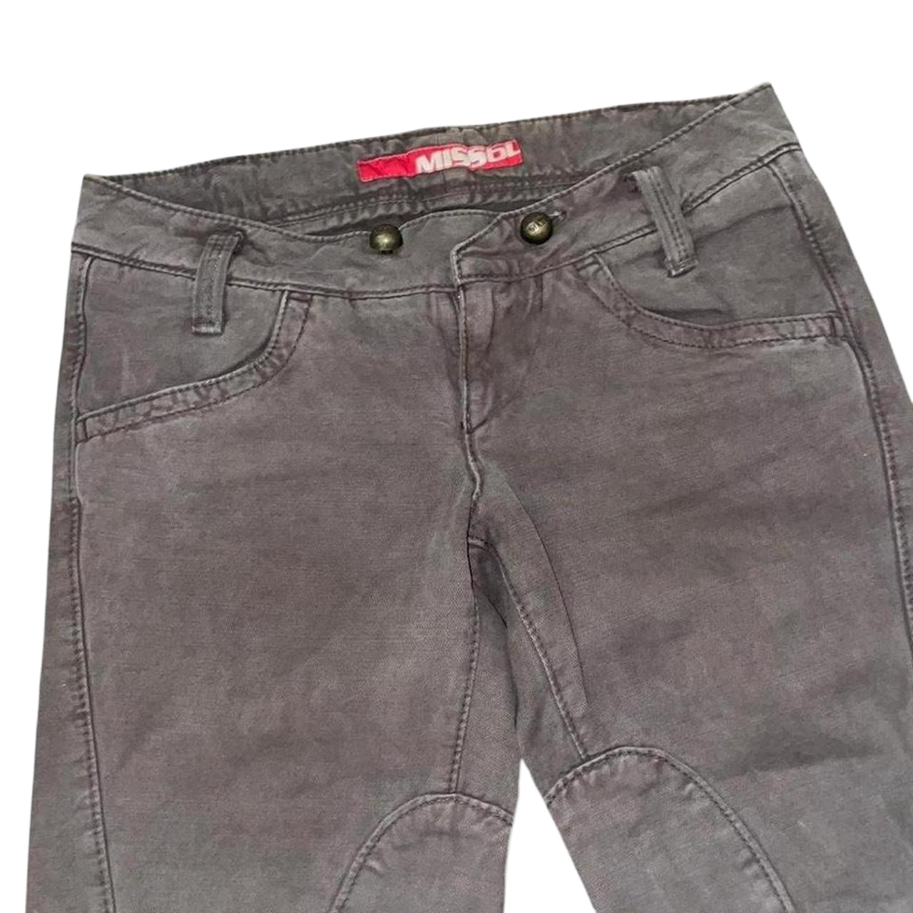 Miss Sixty brown utility capris