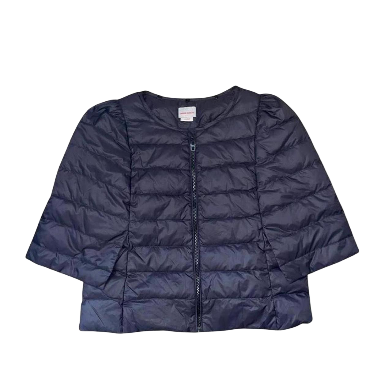 Miss Sixty black puffer crop zip up jacket