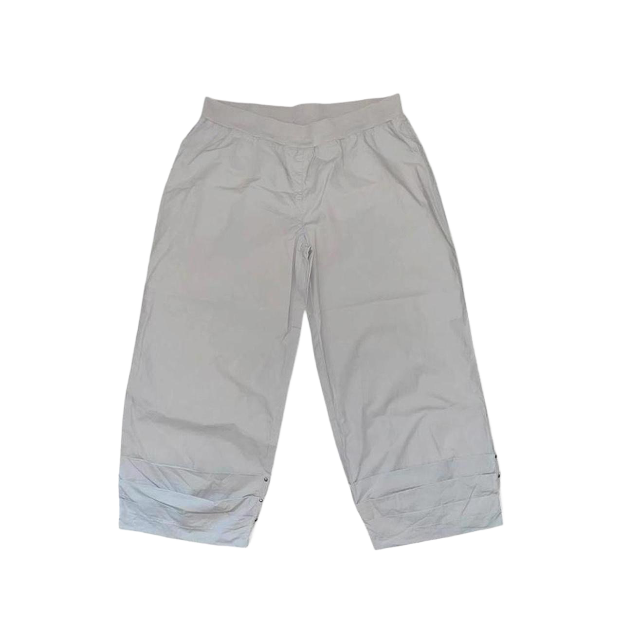Cop. Copine light gray baggy gathered capris