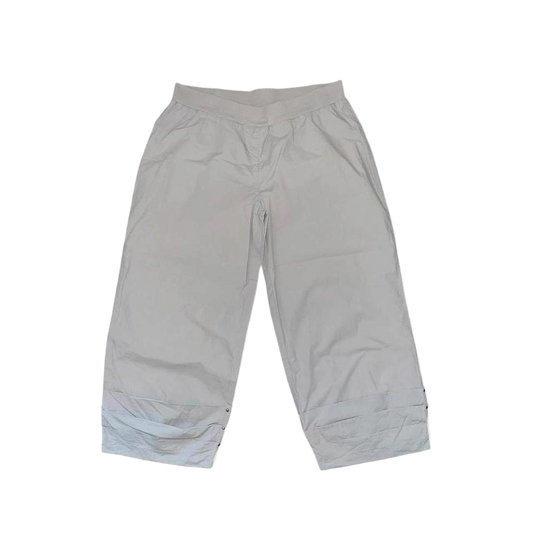Cop. Copine light gray baggy gathered capris