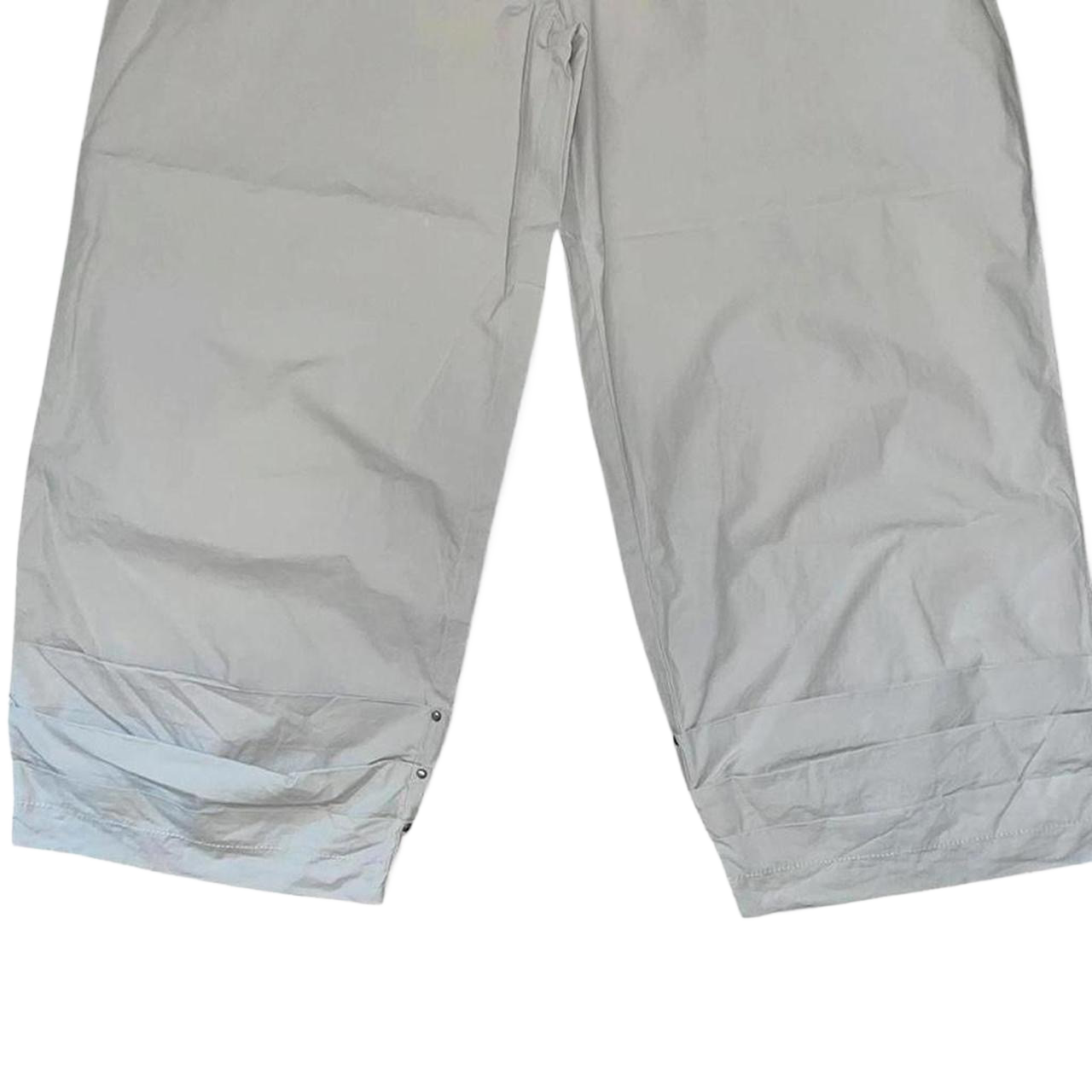 Cop. Copine light gray baggy gathered capris