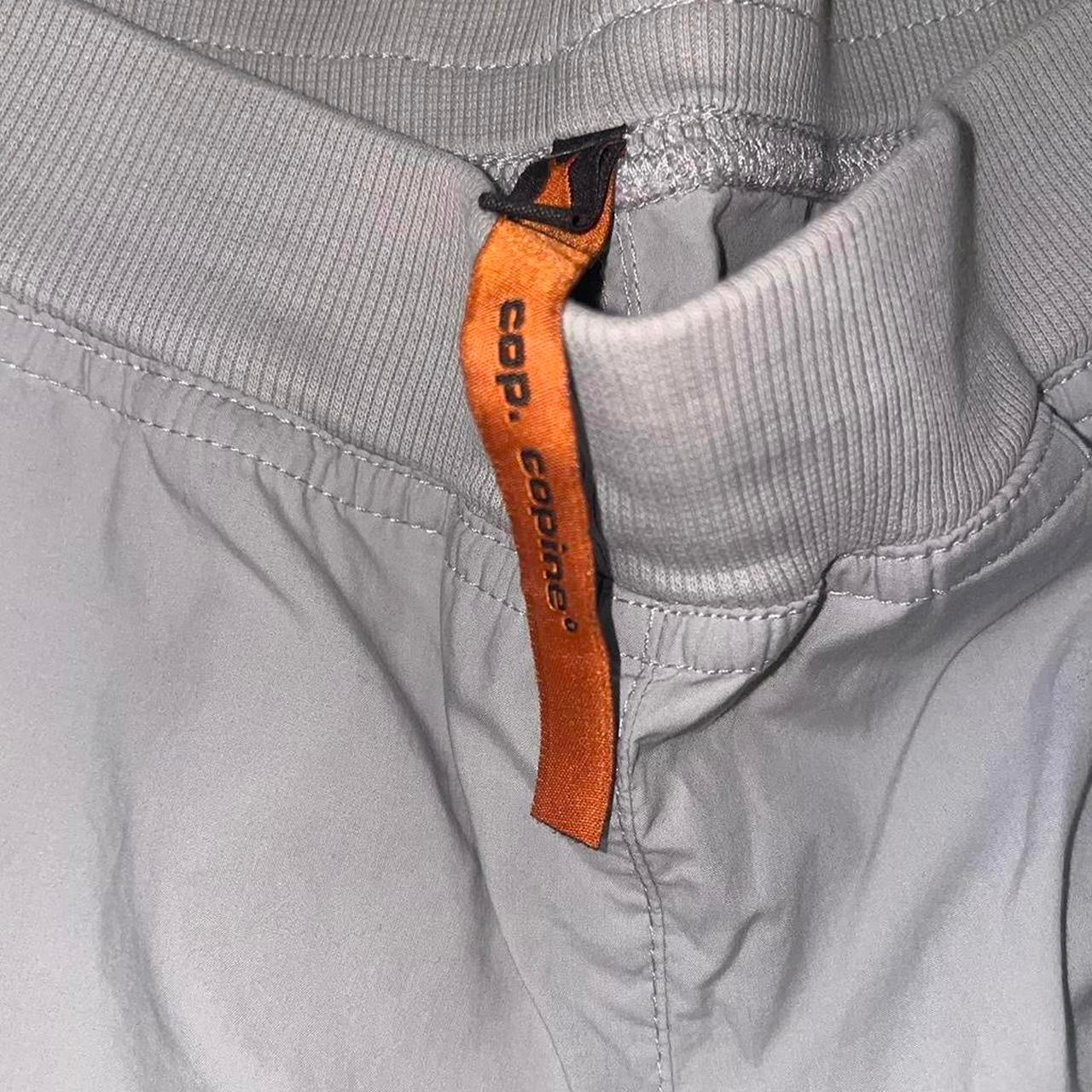 Cop. Copine light gray baggy gathered capris