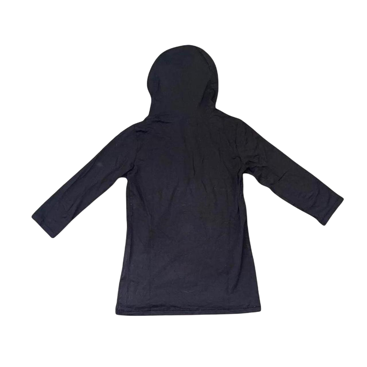 Cop. Copine black hooded top with red trim