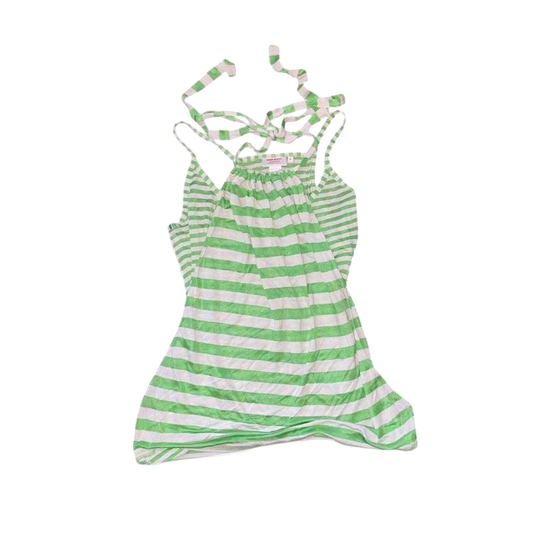 Miss Sixty green striped layered cami