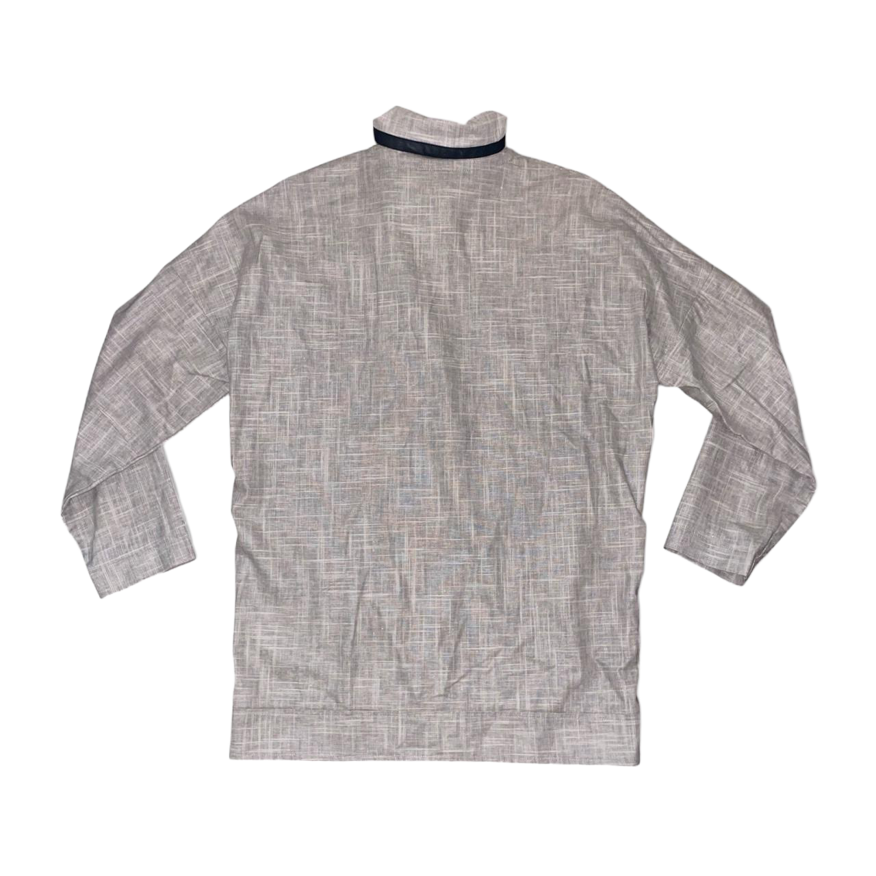 Cop. Copine gray asymmetric suit jacket | late-2000s