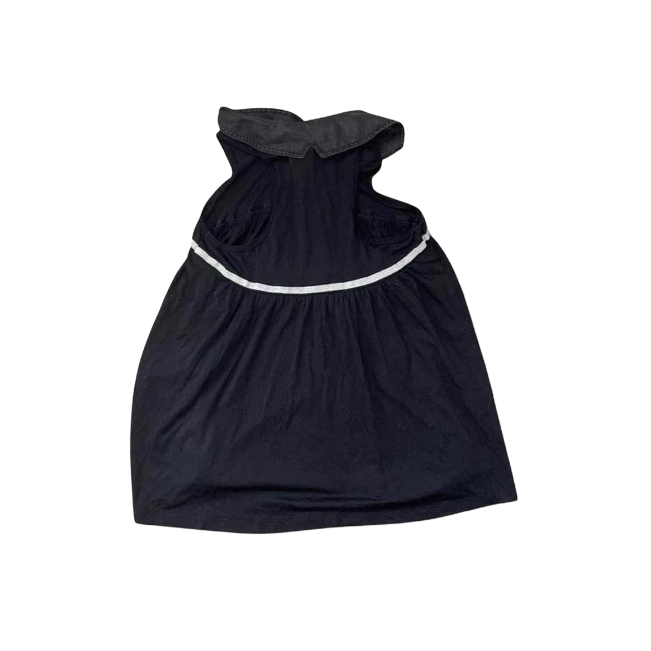 Cop. Copine black babydoll top