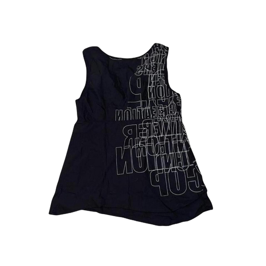 Cop. Copine black graphic top