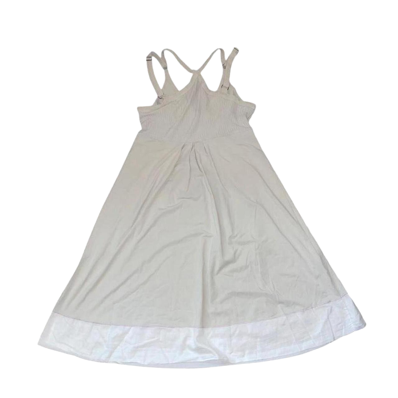 Cop. Copine light gray graphic midi dress