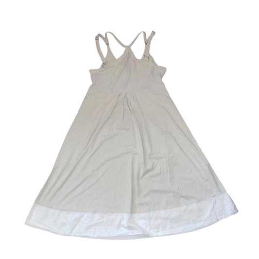 Cop. Copine light gray graphic midi dress