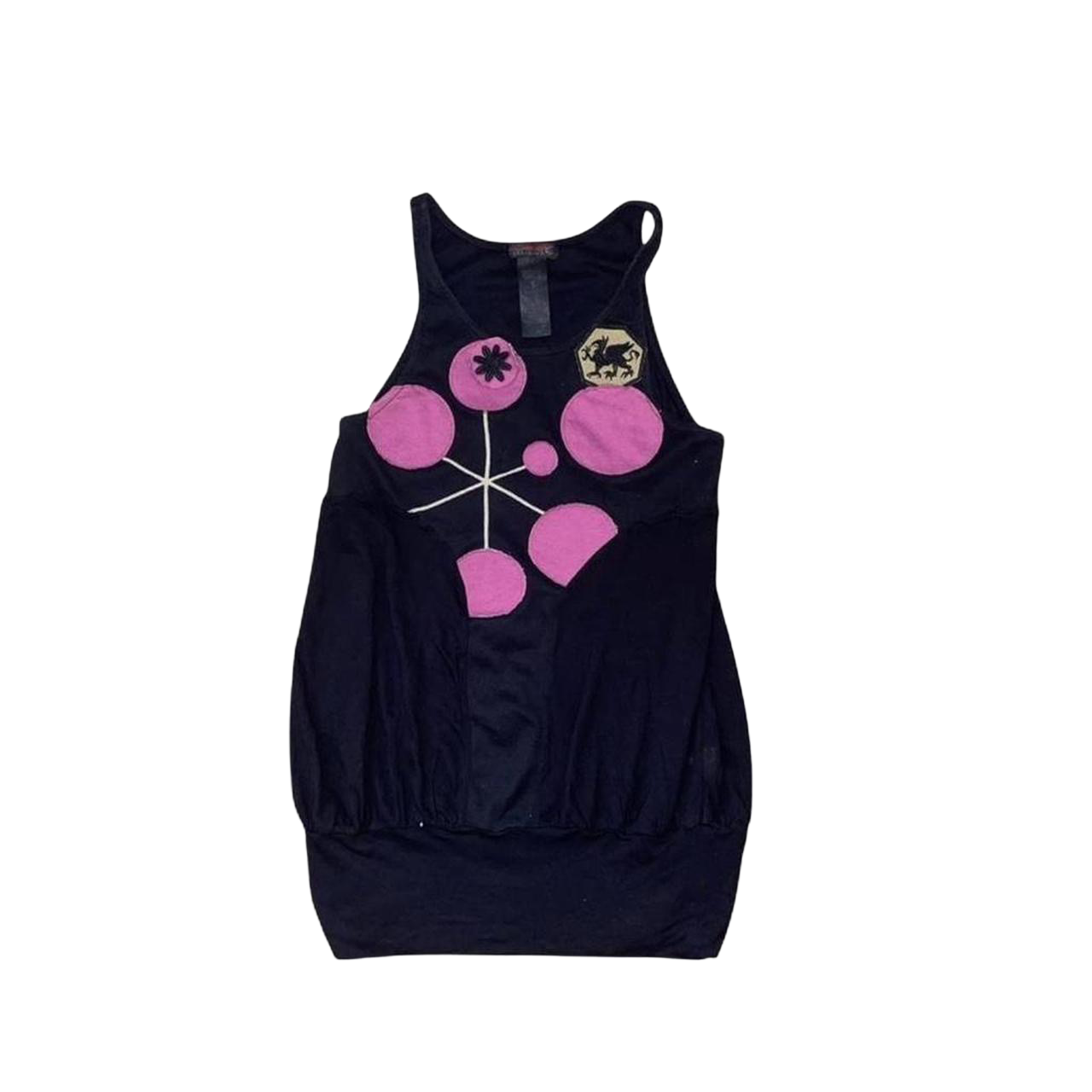 Custo Barcelona black spot graphic cami