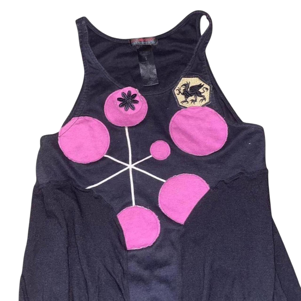 Custo Barcelona black spot graphic cami
