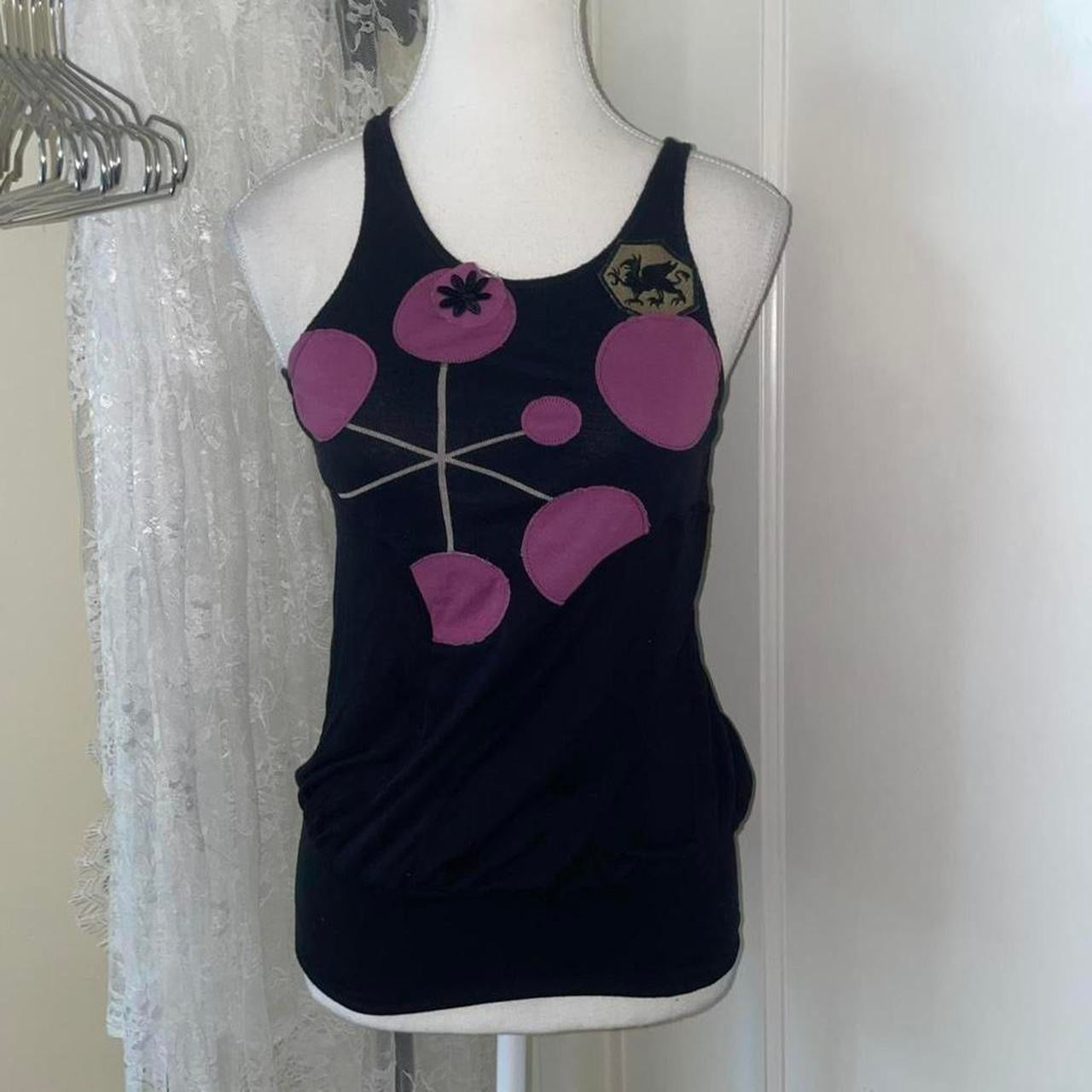 Custo Barcelona black spot graphic cami