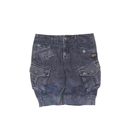 G-Star dark gray utility subversive midi skirt