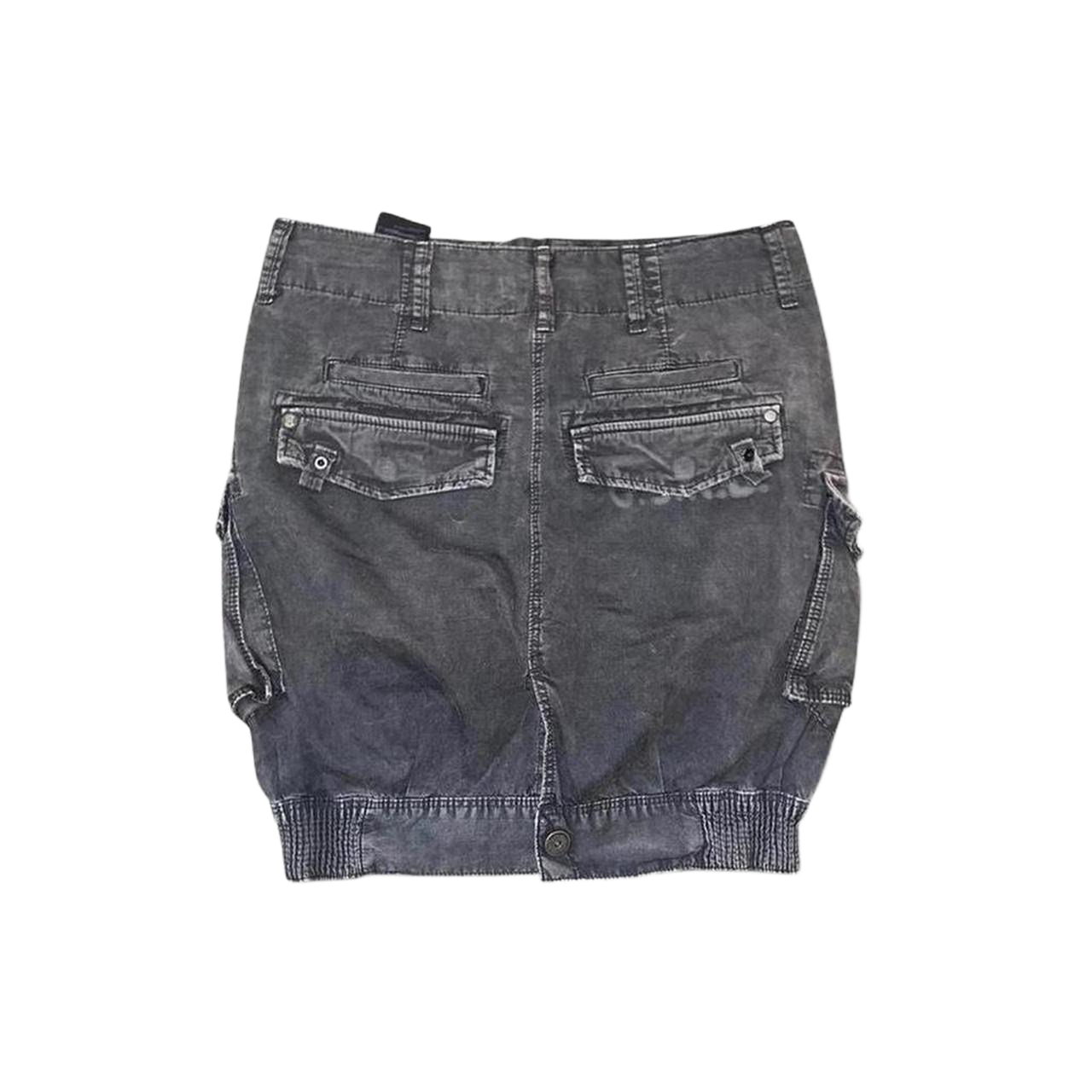 G-Star dark gray utility subversive midi skirt