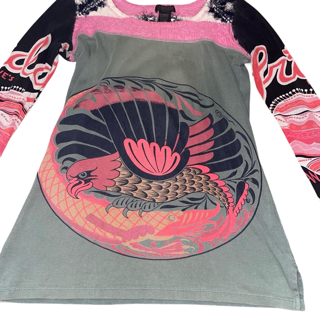 Custo Barcelona multicolor frida graphic long sleeve | mid-2000s