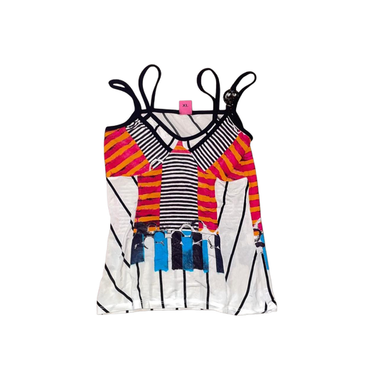 Save the Queen graphic cami