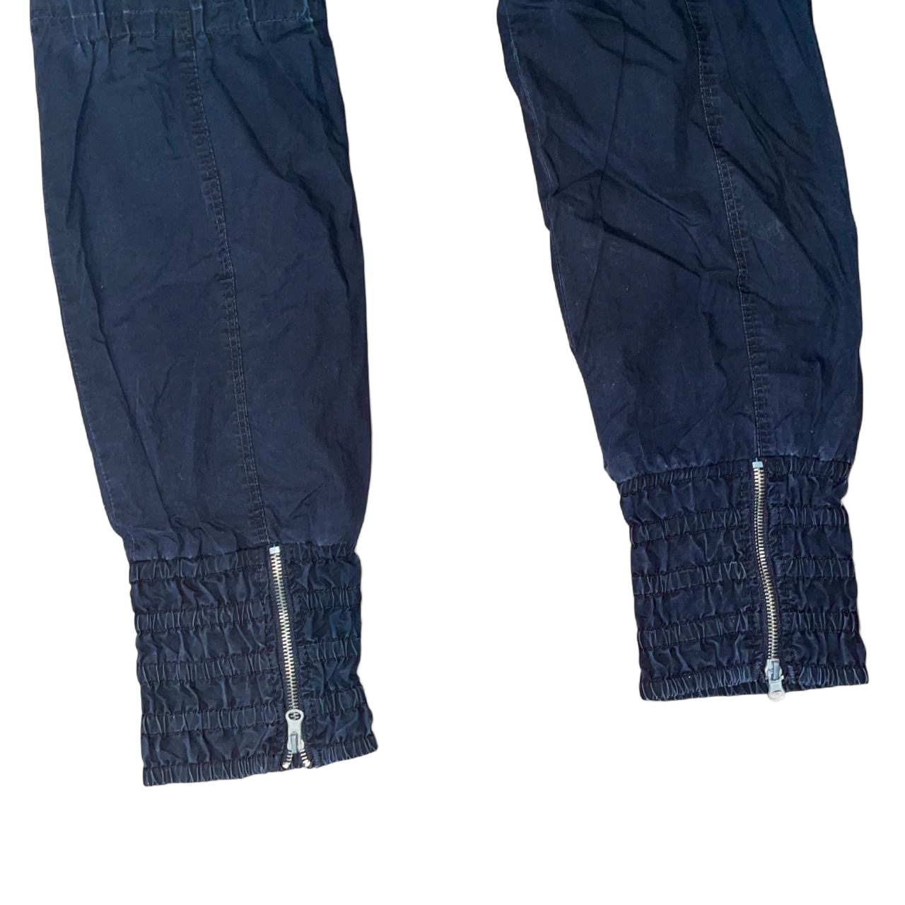 Miss Sixty black utility ruched cargo pants | mid-2000s
