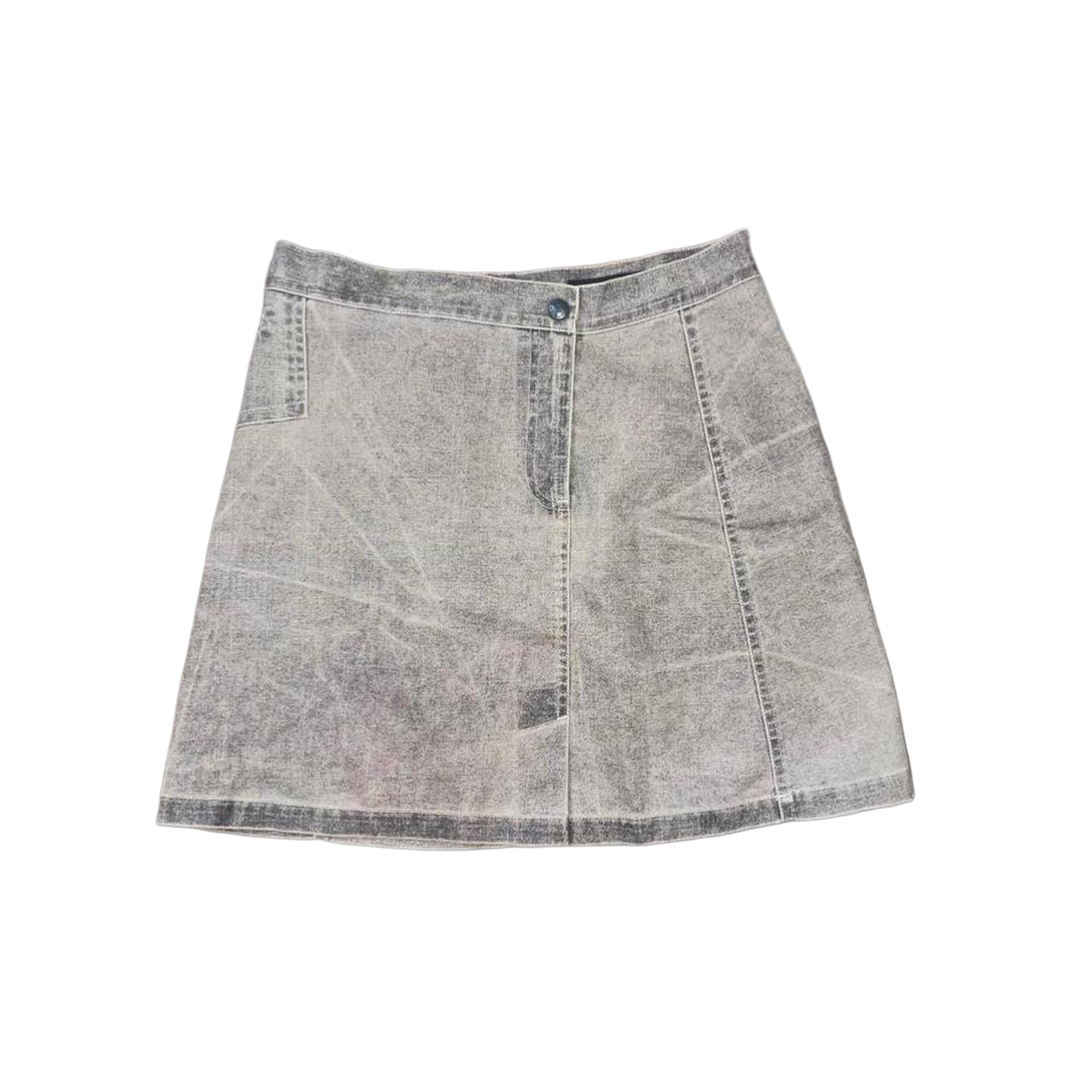 Cop. Copine faded gray skirt