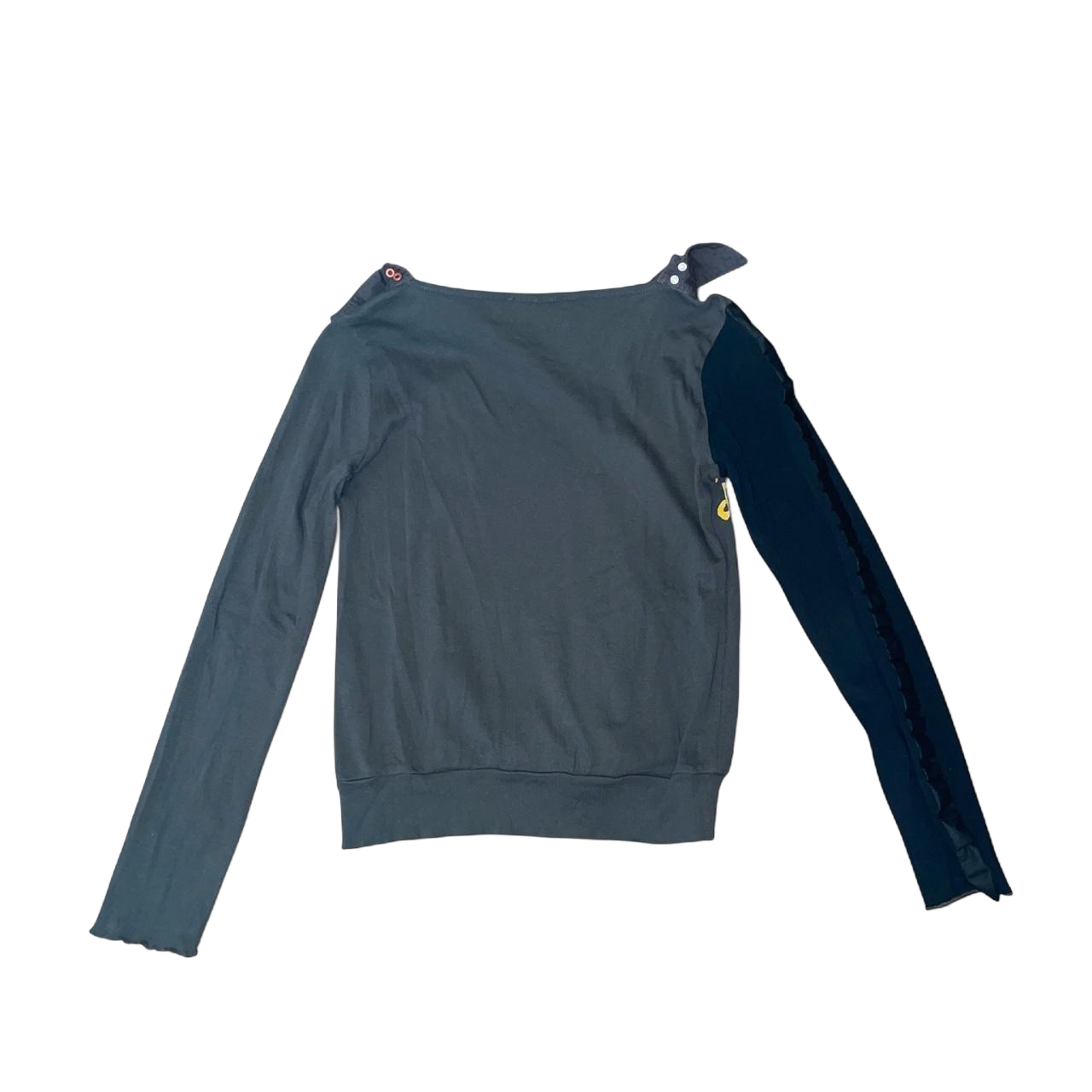 Cop. Copine dark gray graphic long sleeve | early-2000s