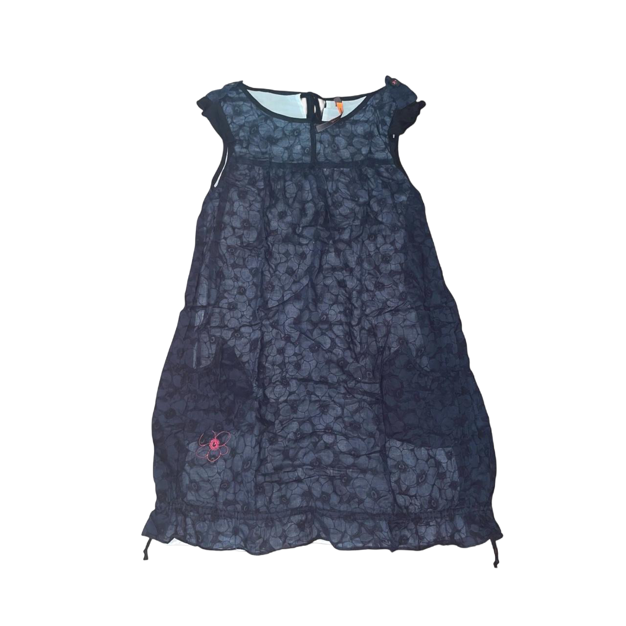 Cop. Copine black floral layered babydoll dress | mid-2000s