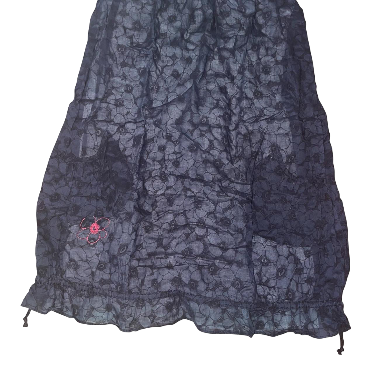 Cop. Copine black floral layered babydoll dress | mid-2000s