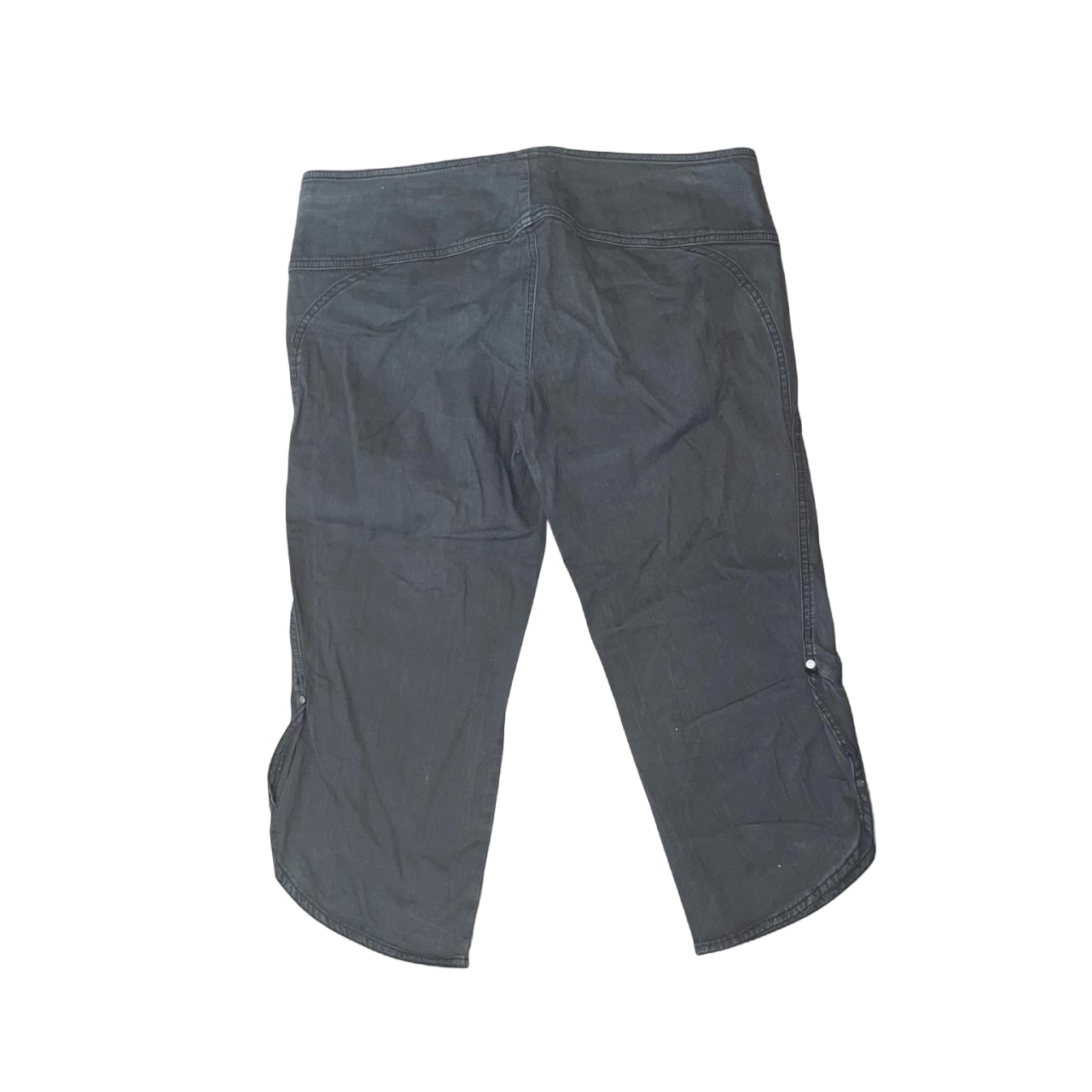 Diesel dark gray low rise capris | early-2000s